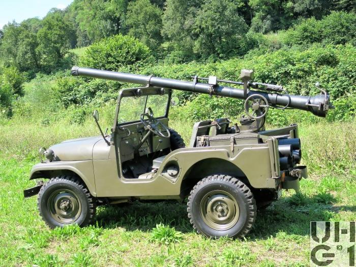 Willys Overland M38 A1 rsf 10,6 cm Pak 58 BAT Jeep 4x4 - Leichte  Geländewagen - Radfahrzeuge | militärfahrzeuge.ch