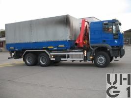 IVECO EuroTrakker MP 260E 44W/P, Lastw für WA 10 t Ladekran 6x6 gl für Hebebühne