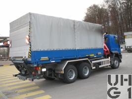 IVECO EuroTrakker MP 260E 44W/P, Lastw für WA 10 t Ladekran 6x6 gl für Hebebühne