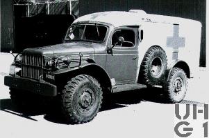 Dodge WC 54, Sanitätswagen 0,8 t 4x4