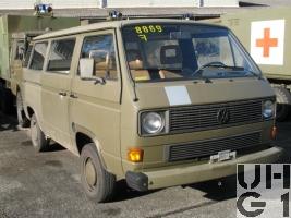 VW Transporter T3, Pw Kombi 9 Pl 4x2