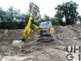 Menzi Muck A81 Mobil, Schreitbagger GG 8,5 t 4x2 gl