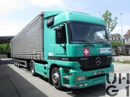 Mercedes Benz Actros 1843 LS, Sattelschlepper 10,68 t 4x2