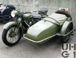 Motosacoche A 720, C Seitenwagen Motorrad Typ 40 A