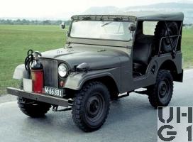 Willys Overland CJ-5, Anlasswagen L gl 4x4, Bild Armasuisse