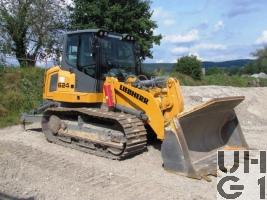 Liebherr LR 624, Ladeschaufel Aufreisser GG 19,2 t Raupen