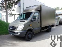 Mercedes Benz 516 CDI, Erstw L BE6 KT/PZ HB 95 4x4