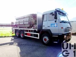  Steyr 26S32 P38, Lastw 14,9 t bgl 6x4 für Pistenenteisung