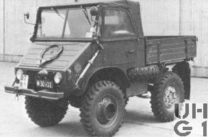  Unimog D 411.118 U411c (U34), Lieferw 1 t gl 4x4