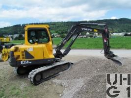 Volvo EC 55B Pro, Bagger GG 6t Raupen