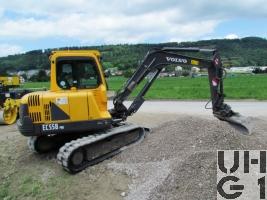 Volvo EC 55B, Bagger GG 6t Raupen