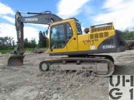 Volvo EC210 B NLC, Bagger Rpe 1m3