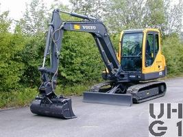 Volvo EC 55 Bagger GG 5 t Raupen