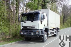  IVECO EuroTrakker MP 190E 35W/P, Lastw F WA Verw 9,1 t 4x4 gl für Hebebühne