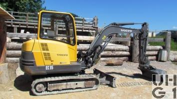 Volvo EC 35, Bagger GG 3,5 t Raupen