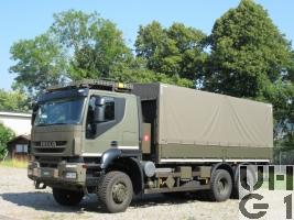  IVECO Trakker AT-N 380 T 45 W/P, Lastwagen Verdeck 12 t 6x6