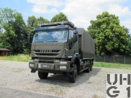  IVECO Trakker AT-N 380 T 45 W/P, Lastwagen Verdeck 12 t 6x6