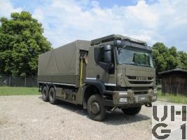   IVECO Trakker AT-N 380 T 45 W/P, Lastwagen Verdeck 12 t 6x6