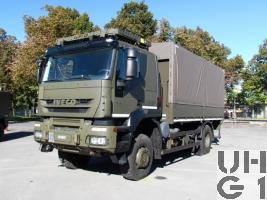 IVECO Trakker AT-N 190 T 41 W/P, Lastwagen Verdeck 6,9 t 4x4