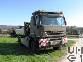 IVECO Trakker AT-N 190 T 45 W, Lastwagen Kipper/Ladekran 4t 4x4