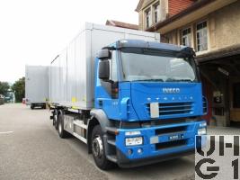 IVECO Stralis AD 260 S 45 Y/FS-CM, Lastw für WA Hebu 16 t 6x2