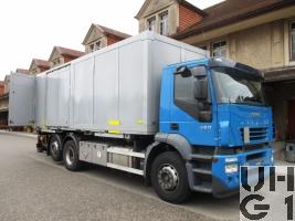 IVECO Stralis AD 260 S 45 Y/FS-CM, Lastw für WA Hebu 16 t 6x2