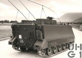 G Pz 63 M-113 A1 mit SE-412, Bild K+W Thun