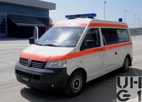 VW Transporter T5 syncro, Ambw 1 Liegepl/1Sitzpl 4x4