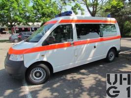 VW Transporter T5 syncro, Ambw 1 Liegepl/1Sitzpl 4x4