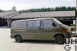 VW Transporter T4 syncro, Fkw Kasten L mit SE-412/AC 4x4