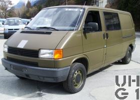 VW Transporter T4 syncro, Fkw Kasten L mit SE-412/AC 4x4