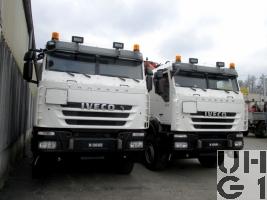  IVECO Trakker AT-N 410 T 50 W-FSA, Conw Sch Gesch Int Kran GG 32t 8x8 Gl