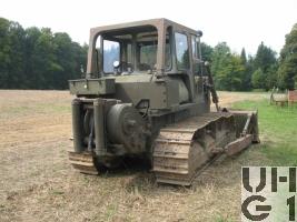  Komatsu D 65 E, Bulldozer 78 mit Seilwinde