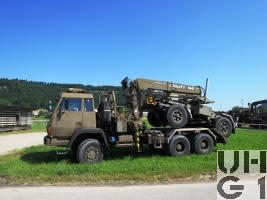 Steyr 1491.310/O40, Langmatw 10,3 t sch gl 6x6 / Langmatanh 11,5 t 2-Achsig