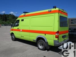 Mercedes Benz 413 CDI, Ambw L Rttg 1 Liegepl 4x4 gl