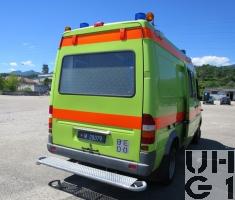 Mercedes Benz 413 CDI Ambw L Rttg 1 Liegepl 4x4 gl