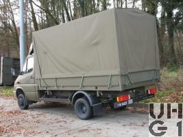 Mercedes Benz 413 CDI 4x4 Lastw L für WA 2,3 t mit WB L Brücke/Verdeck 1,7 t FHS