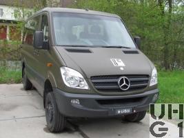 Mercedes Benz 316 CDI, Kleinbus 10 Pl 4x4