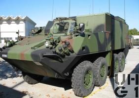 Mowag PIRANHA IIIC 8x8 FHR Pz