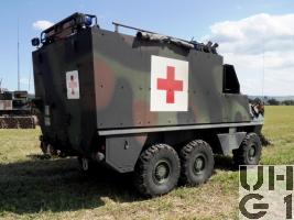 Mowag Piranha II, San Pz 6x6 gl