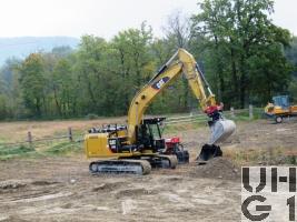 Caterpillar 320E L, Bagger GG 23 t Raupen