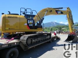 Caterpillar 320E L, Bagger GG 23 t Raupen