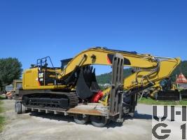 Caterpillar 320E L, Bagger GG 23 t Raupen