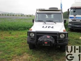 Mercedes Benz G 270 CDI Work, Lieferw Int Ka 0,7t/5 PL 4x4 GL mit Seilw