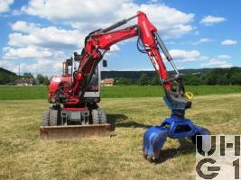 Neuson 6502 WD, Bagger GG 6,4 t gl 4x4