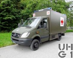  Mercedes Benz 516 CDI, Sanw L Pat 6L/2Liegepl 4x4