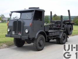 Saurer 4 CM, Langholzw 6,2 t sch gl 4x4