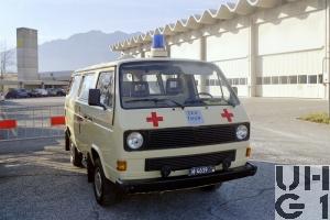 VW Transporter T3, Ambw 2 Liegepl l 4x2