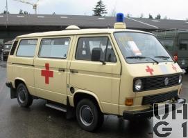 VW Transporter T3, Ambw 2 Liegepl l 4x2