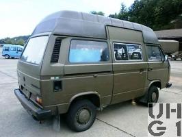 VW Transporter T3 syncro, Repw TAFLIR l gl 4x4, Bild Armasuisse